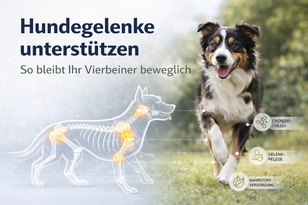 Hundegelenke unterstützen – So bleibt Ihr Vierbeiner beweglich