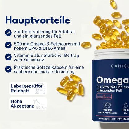 CANICU Omega-3, 180 Kapseln