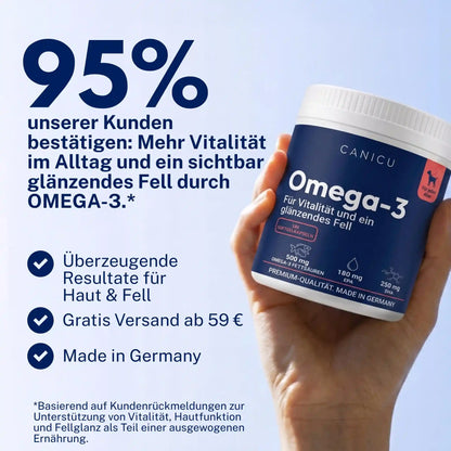 CANICU Omega-3, 180 Kapseln